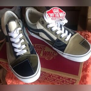 NWB Vans Old Skool Patchwork Camo